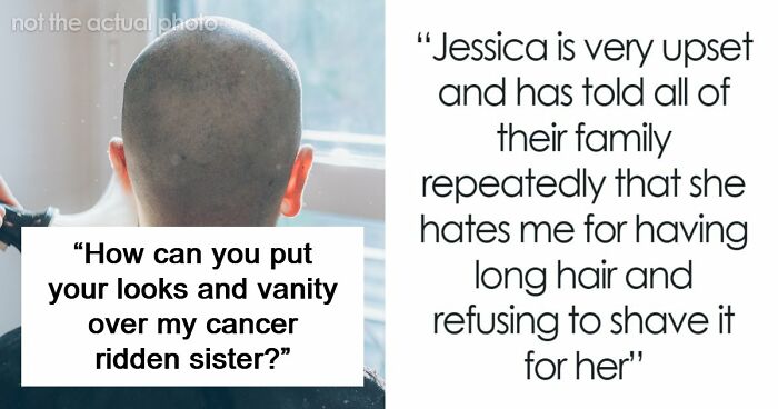 Family Stunned After Woman Refuses To Shave Her Thick, Long Hair In Solidarity For Teen’s Cancer