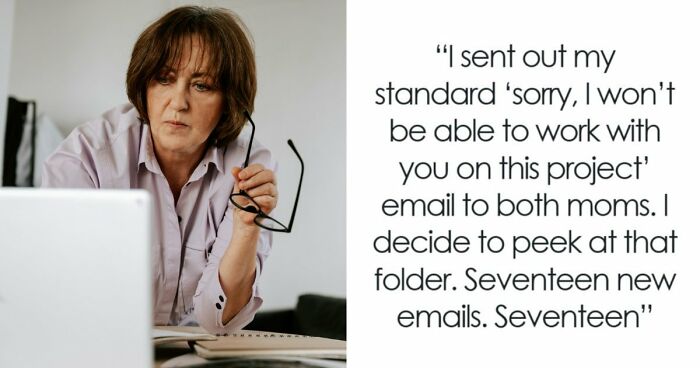 Designer Chooses Sanity Over Paycheck After Dealing With Two Unhinged MILs, Finds Seventeen E-Mails Overnight