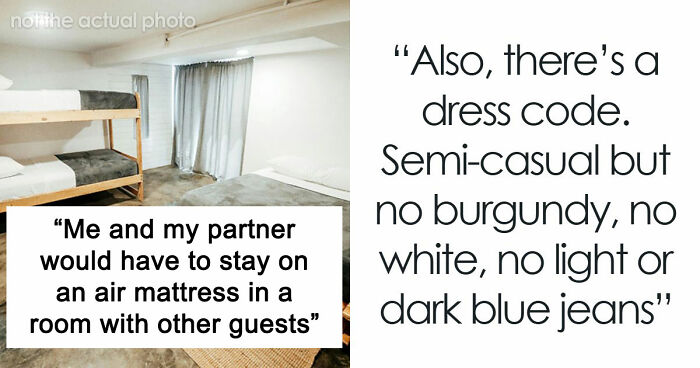 Couple’s Tacky Wedding Demands Spark Major Side-Eye Online
