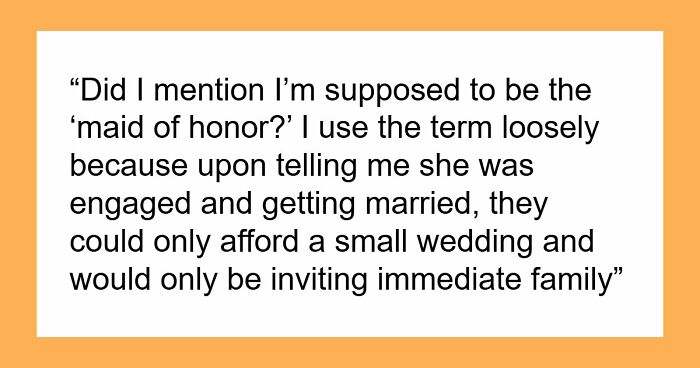 Couple’s Tacky Wedding Demands Spark Major Side-Eye Online