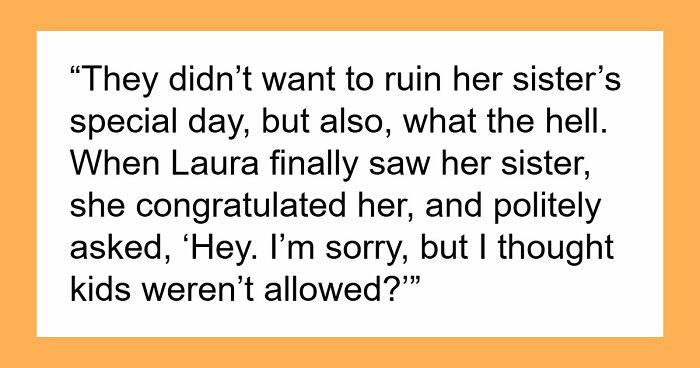 Bigoted Bride Makes Sure Autistic Nephew Isn’t At Wedding, Lies To Sis About It Being Kid-Free Event
