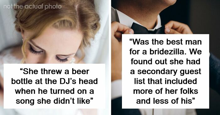 25 Husbands Who Had To Witness Bridezilla Behavior Shared What Happened