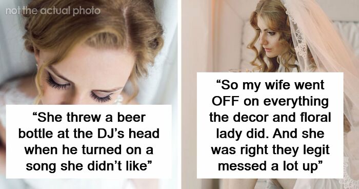 25 Husbands Who Had To Witness Bridezilla Behavior Shared What Happened