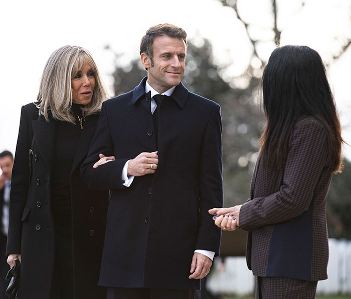 Brigitte Macron Breaks Silence After Report Claims She Slapped Husband Emmanuel Over Flirty Texts From Actress Brigitte Macron Breaks Silence After Report Claims She Slapped Husband Emmanuel Over Flirty Texts From Actress