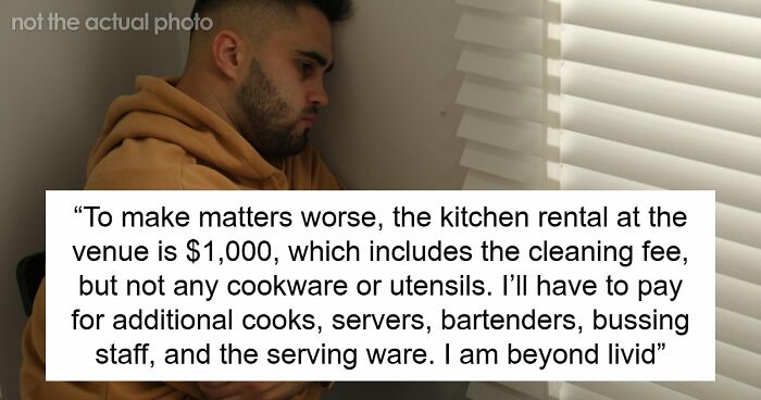 Broke Groom Wastes His Inheritance, Somehow Expects Chef Sis To Cater His Entire Wedding For Free