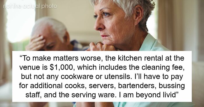 Broke Groom Wastes His Inheritance, Somehow Expects Chef Sis To Cater His Entire Wedding For Free