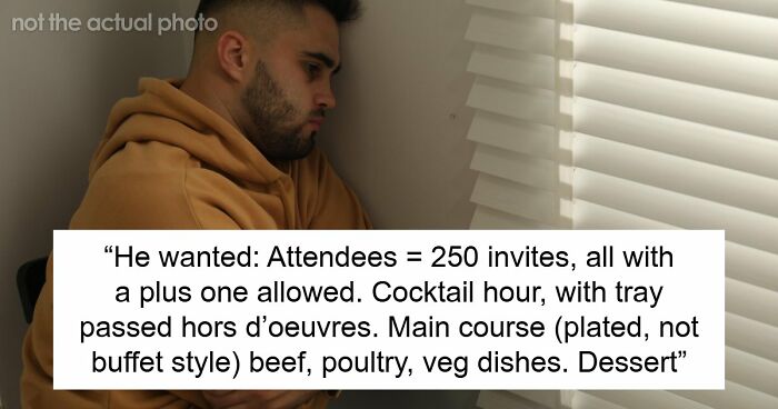Broke Groom Wastes His Inheritance, Somehow Expects Chef Sis To Cater His Entire Wedding For Free