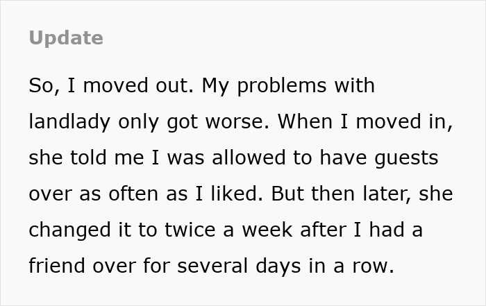 Landlady Wants 21YO Tenant To Be Besties With Her Teen, Gets Dramatic As Tenant Says, "No, Thanks"