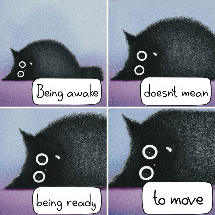 35 Times This Artist Made Illustrations That Capture The Essence Of Cats Perfectly (New Pics)