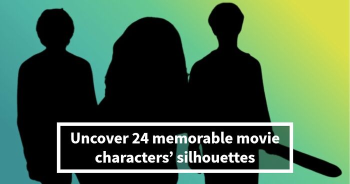 Prove You Can Recognize These 24 Memorable Characters By Just Their Silhouettes