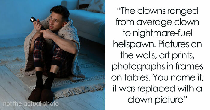 Guy Cheats Repeatedly On Fiancée, Returns Home To Find It Transformed Into A Clown Horror Maze