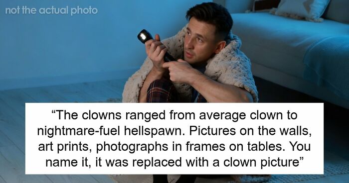 Guy Cheats Repeatedly On Fiancée, Returns Home To Find It Transformed Into A Clown Horror Maze