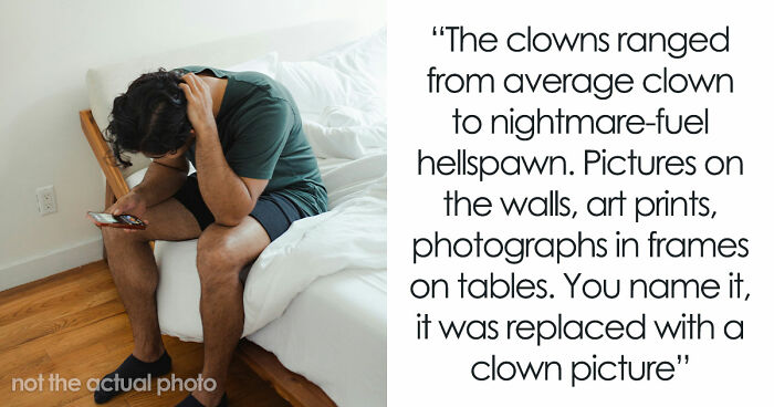 Guy Cheats Repeatedly On Fiancée, Returns Home To Find It Transformed Into A Clown Horror Maze
