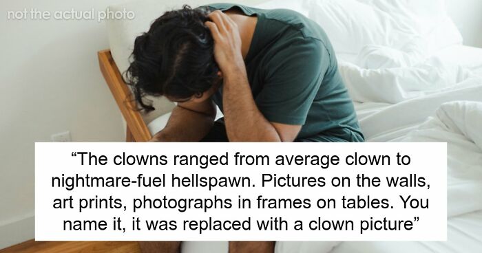 Guy Cheats Repeatedly On Fiancée, Returns Home To Find It Transformed Into A Clown Horror Maze