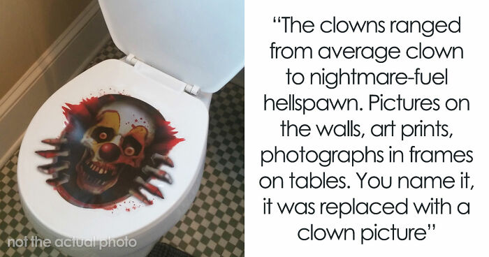 Guy Cheats Repeatedly On Fiancée, Returns Home To Find It Transformed Into A Clown Horror Maze