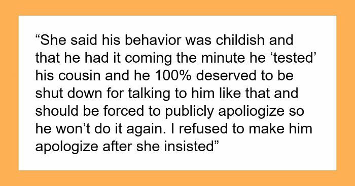 Teen Gets Mocked For Being A Virgin At Dinner, Leaves Older Cousin Speechless With One Reply