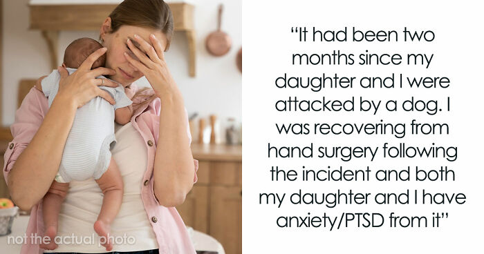 Mom Helps Out Daughter And Grandkid After Dog Attack, Sis Starts A Feud As She Wanted The Free Help