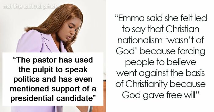 Pastor Kicks Woman Who Opposes Christian Nationalism Out Of Church After Comparing President To Jesus