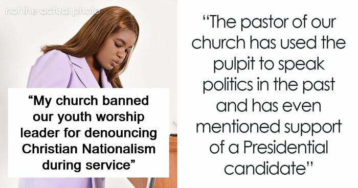 Pastor Kicks Woman Who Opposes Christian Nationalism Out Of Church After Comparing President To Jesus