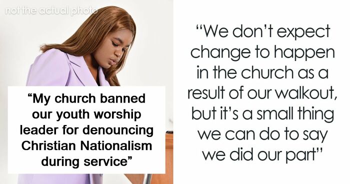 Pastor Kicks Woman Who Opposes Christian Nationalism Out Of Church After Comparing President To Jesus