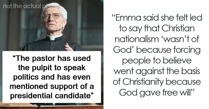 Pastor Kicks Woman Who Opposes Christian Nationalism Out Of Church After Comparing President To Jesus