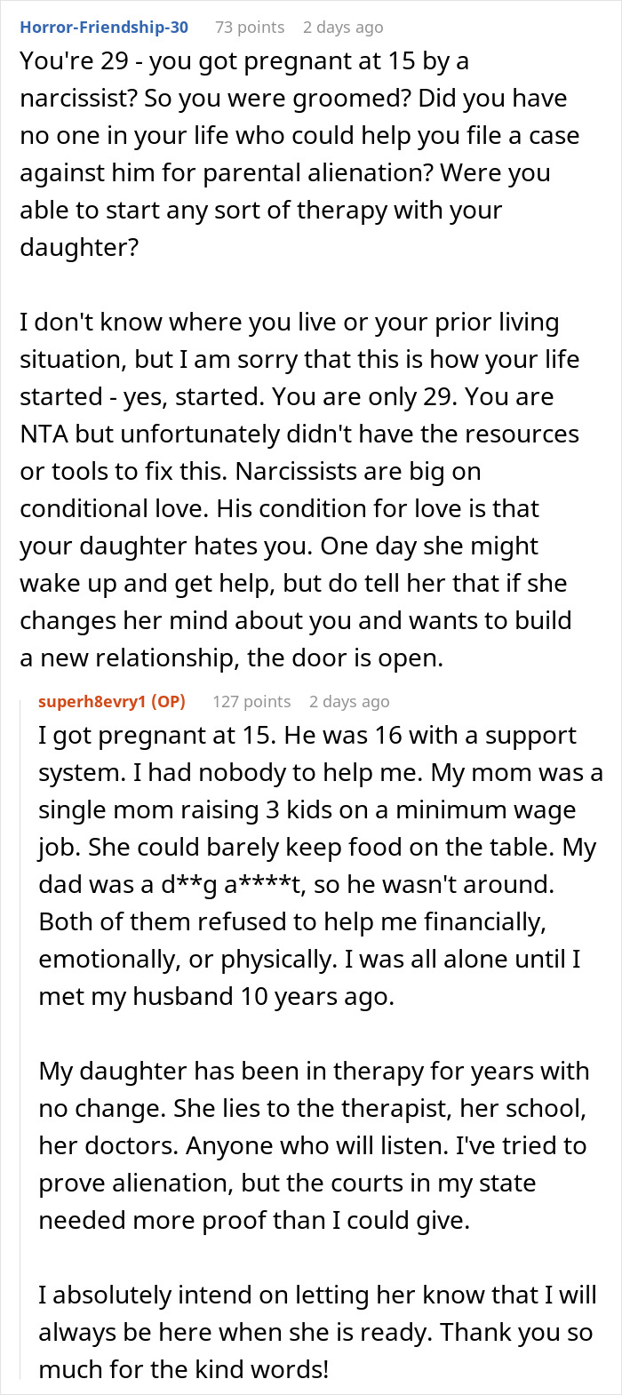 14YO Loathes Mom As Dad Fills Her Up With Hatred, Exhausted Mom Finally Gives Up Her Custody 14YO Loathes Mom As Dad Fills Her Up With Hatred, Exhausted Mom Finally Gives Up Her Custody
