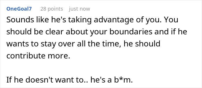 Guy Is Baffled After Girlfriend Calls Him Out On His Strange Behavior: "You Basically Live In My Apartment" Guy Is Baffled After Girlfriend Calls Him Out On His Strange Behavior: "You Basically Live In My Apartment"