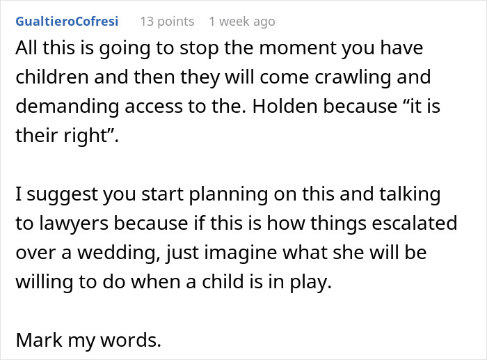 MIL Finds Out About Couple’s Wedding Plans, Has A Meltdown Nobody Saw Coming MIL Finds Out About Couple’s Wedding Plans, Has A Meltdown Nobody Saw Coming