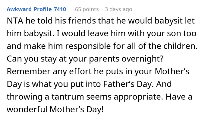Mom Is Accused Of &ldquo;Throwing A Tantrum&rdquo; After Refusing To Babysit Friends&rsquo; Kids On Mother&rsquo;s Day