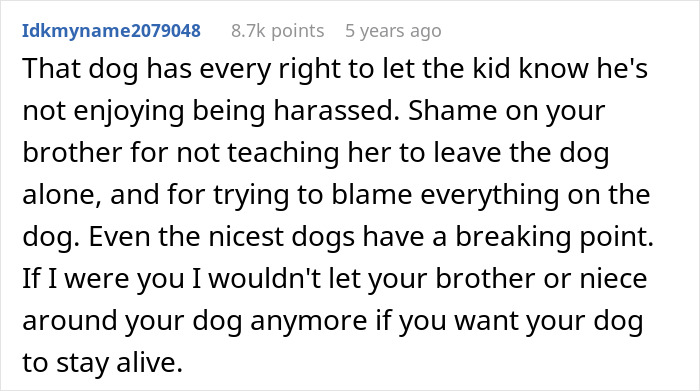 Man Refuses To Speak With Sister Until Her Dog Is Put Down: &ldquo;Every Dog Has Its Limits&rdquo;