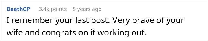 Supportive comment about adoption and fertility issues in family Supportive comment about adoption and fertility issues in family