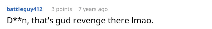 Praise for the revenge as good and effective
