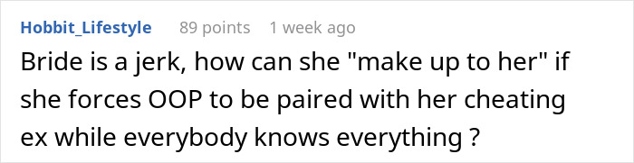 MOH's Cheater Ex Is Best Man At Friend's Wedding, She's Frantic As She Can't Even Look At Him MOH's Cheater Ex Is Best Man At Friend's Wedding, She's Frantic As She Can't Even Look At Him