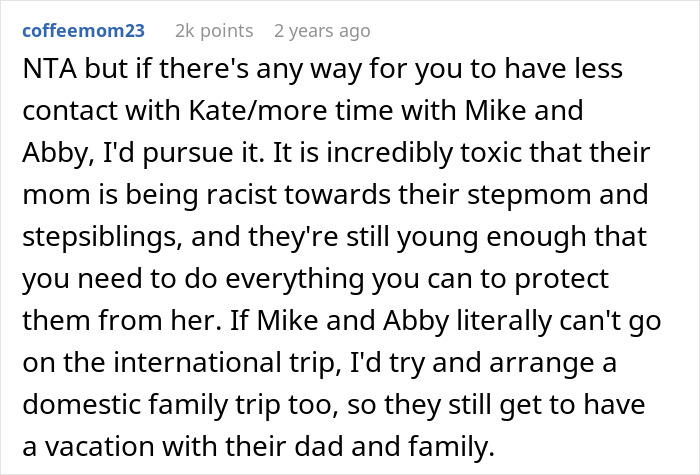 Bitter Ex Refuses To Let Kids Travel With Dad, Goes Ballistic When He Goes On Vacation Without Them Bitter Ex Refuses To Let Kids Travel With Dad, Goes Ballistic When He Goes On Vacation Without Them