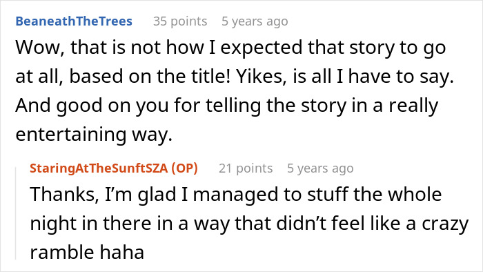 Reader praises storytelling of dinner fiasco with fiancée and mom Reader praises storytelling of dinner fiasco with fiancée and mom