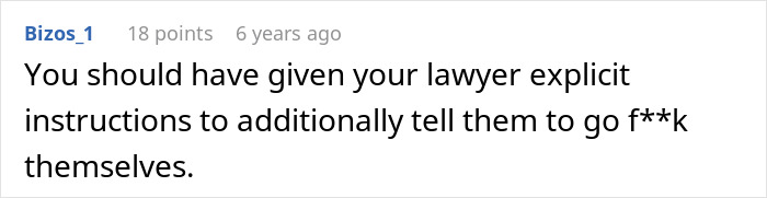 Comment advising to instruct a lawyer to respond firmly in job dispute Comment advising to instruct a lawyer to respond firmly in job dispute