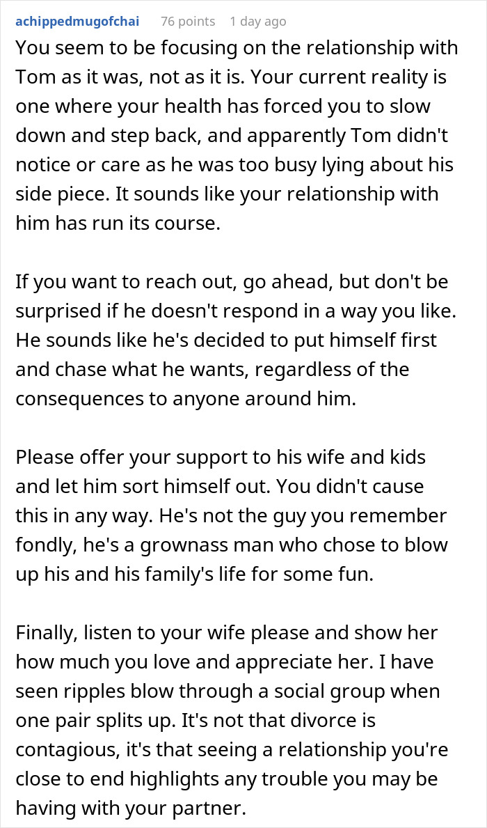 Man Idealizes Best Friend Of 20 Years, Finds Out He&rsquo;s Not As Righteous As He Always Thought