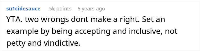 Comment urges acceptance and inclusivity instead of punishing brother's girlfriend Comment urges acceptance and inclusivity instead of punishing brother's girlfriend