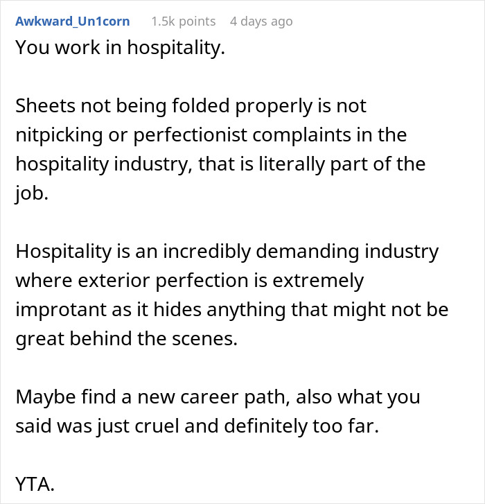 Cruel BIL Lashes Out At Perfectionist SIL For Criticizing His Work, Says She'll Traumatize Her Kid