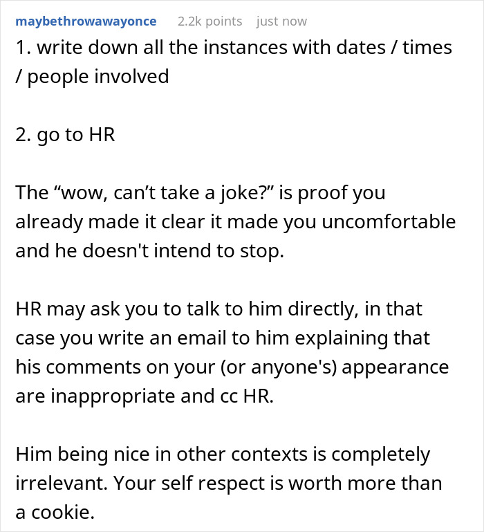 Woman Considers Male Colleague To Be Nice To Her, Then Realizes He Is Always Calling Her Ugly