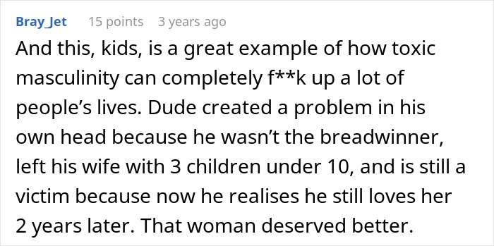 "I Still Love Her": Guy Leaves Wife And Kids To 'Find Himself', Regrets It