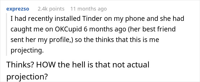Comment on Tinder installation and projection accusations in husband paternity test demand Comment on Tinder installation and projection accusations in husband paternity test demand