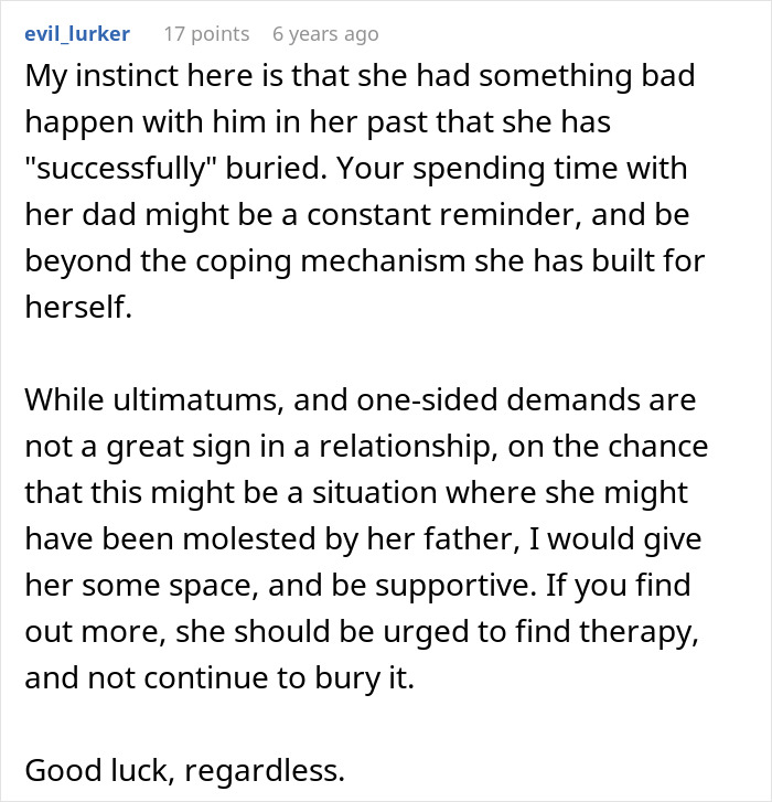 Man Thinks He Developed A Solid Relationship With GF&rsquo;s Dad, Discovers His Ugly Cover-Up