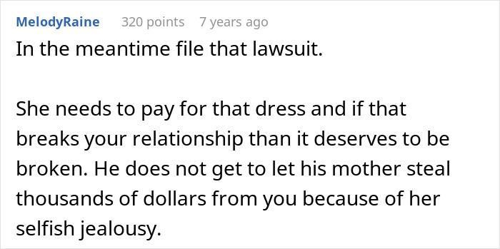 Bride Aghast As MIL Ruins Her $11K Wedding Dress, Loses It When Groom Says She’s “Overreacting” Bride Aghast As MIL Ruins Her $11K Wedding Dress, Loses It When Groom Says She’s “Overreacting”