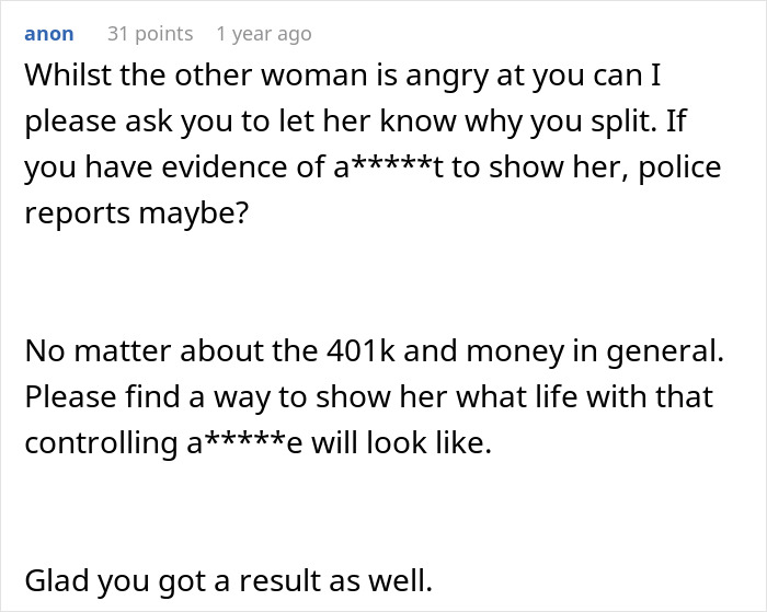 Narcissistic Guy Refuses To Pay Spousal Support And Takes Ex To Court, Ends Up Paying With 401k Narcissistic Guy Refuses To Pay Spousal Support And Takes Ex To Court, Ends Up Paying With 401k