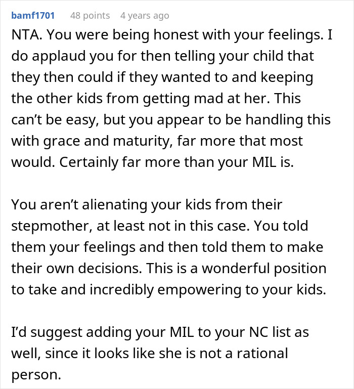 Woman Says 16YO Can Call Stepmom 'Mom' Even If She's Not OK With It, Ex-MIL Goes Ballistic On Her Woman Says 16YO Can Call Stepmom 'Mom' Even If She's Not OK With It, Ex-MIL Goes Ballistic On Her