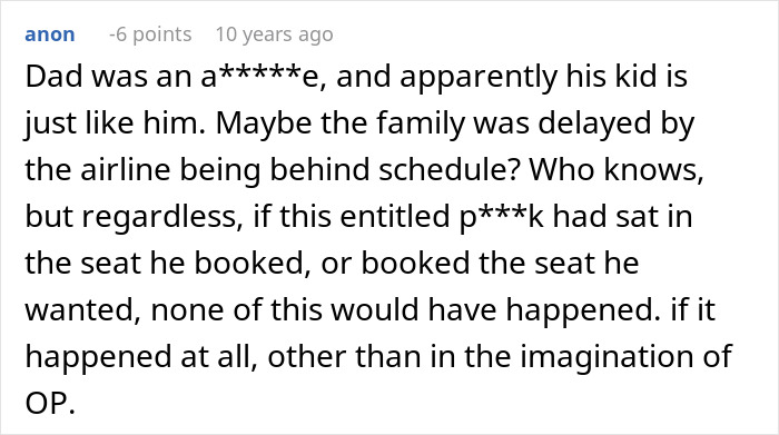 Family Shows Up 30 Minutes Late To Flight, Then Demands Man Gives Up His Seat