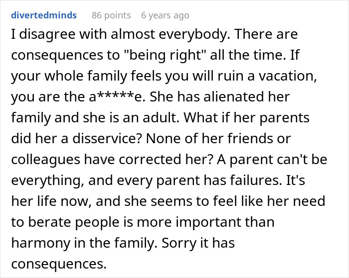 Mom Decides Fam Holiday Shouldn’t Feel Like A Drama Show, Quietly Excludes Explosive Daughter From It Mom Decides Fam Holiday Shouldn’t Feel Like A Drama Show, Quietly Excludes Explosive Daughter From It