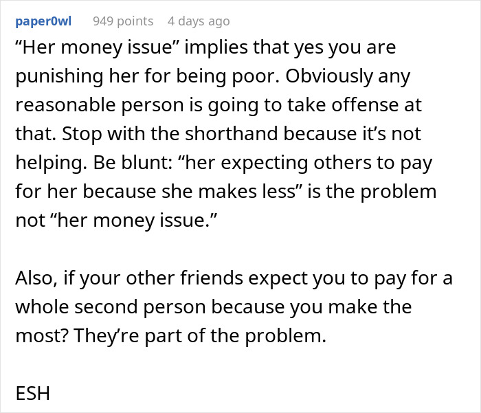Discussion on money expectations and bridesmaid role problems Discussion on money expectations and bridesmaid role problems