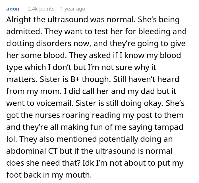 Guy Takes Teen Sis With Period Pain To The ER, They Leave Shocked With The News